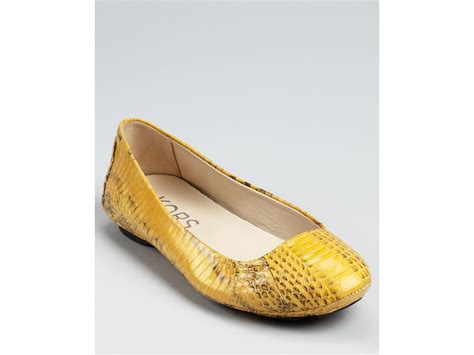 michael kors ballet flats review|Michael Kors snakeskin flats.